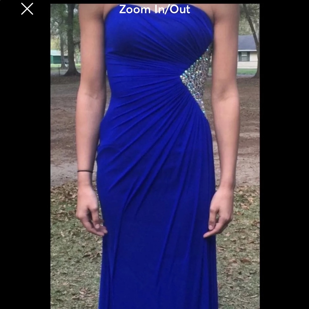 New formal gown Blue